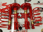 Kit completo panda 4x4/cross ultima serie da 2013 altezza 4 cm / A MOLLA