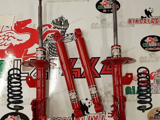 Kit completo panda 4x4 seconda serie da 2003 a 2013 altezza 2.5 cm