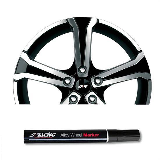 Marker ritocco cerchioni colore Nero