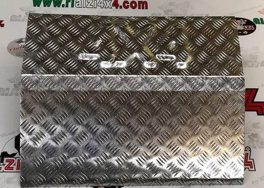 Protezione motore panda 4x4 5 mm MANDORLATA CON INCISIONE