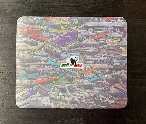 Tappetino mouse 2021 con texture panda