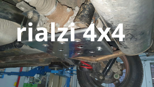 Protezione posteriore differenziale panda cross