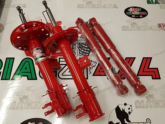 Ammortizzatori rialzati ultima serie
