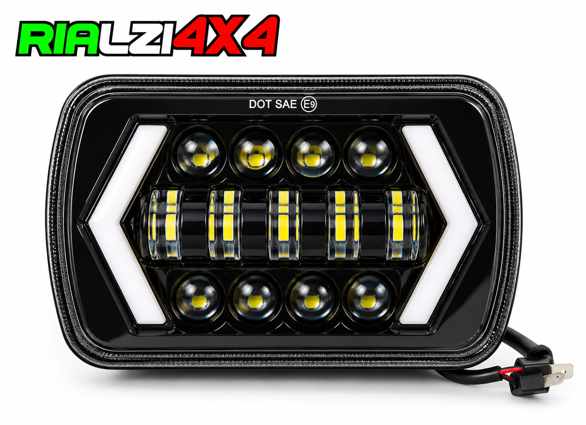 Fari led per Fiat Panda/fuoristrada/altri veicoli