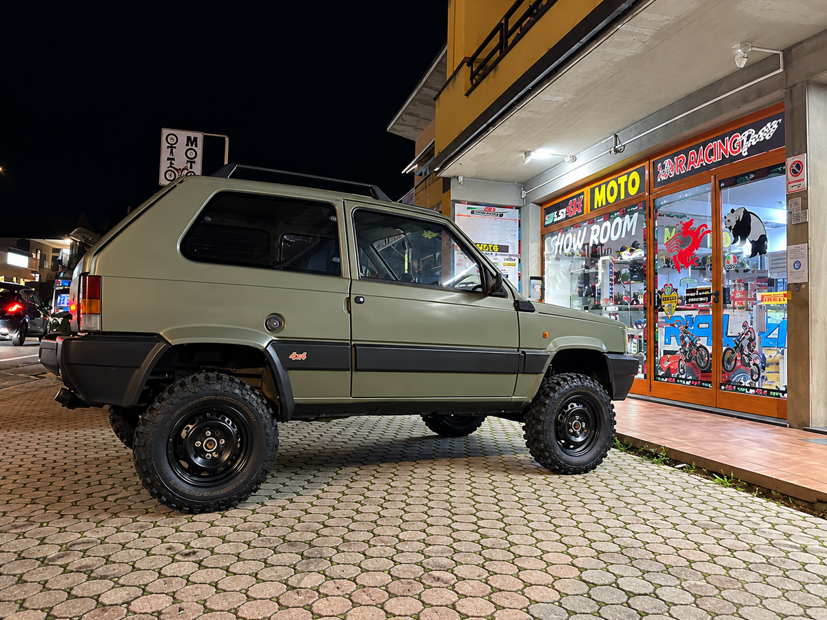 Complete 7 cm lift kit for Fiat Panda 2WD first series from 1980 to 2003