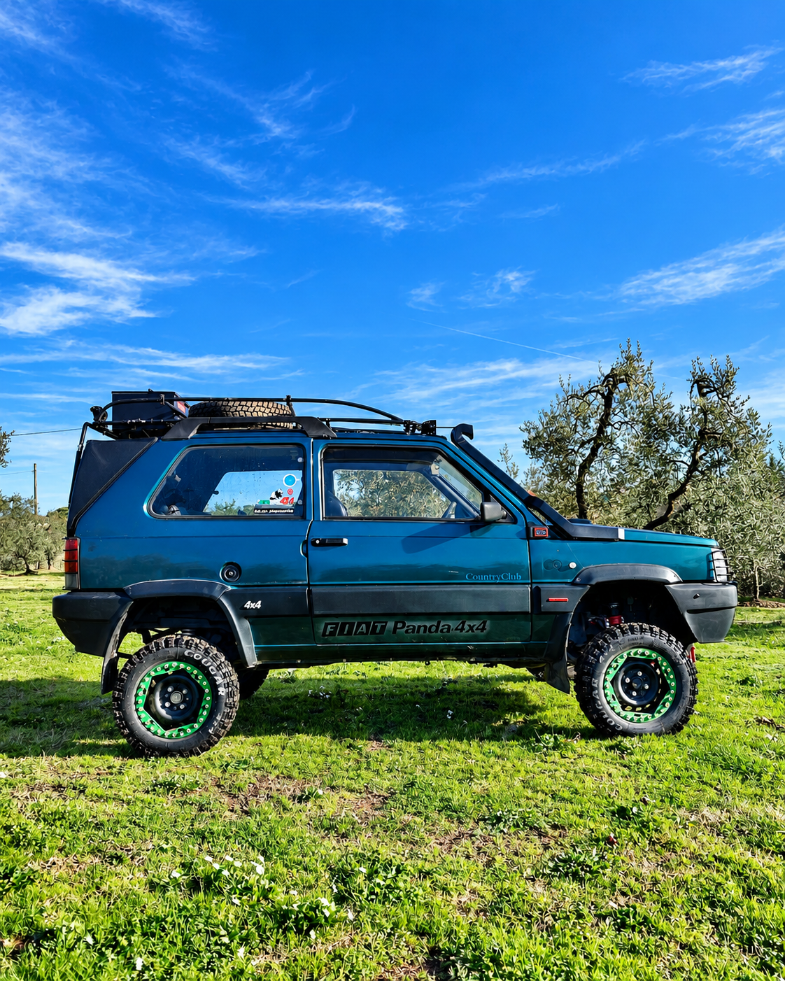 Kit extrême Super Offroad pour Panda 4x4 première série de 1980 à 2003, hauteur 15+