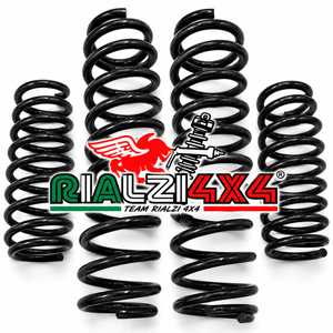Kit 4 muelles Panda 4x4 primera serie de 1980 a 2003 elevados 3 cm