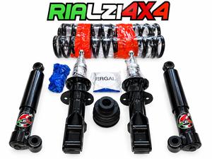 Kit completo súper deportivo todoterreno de 5 cm para Panda 4x4 primera serie de 1980 a 2003