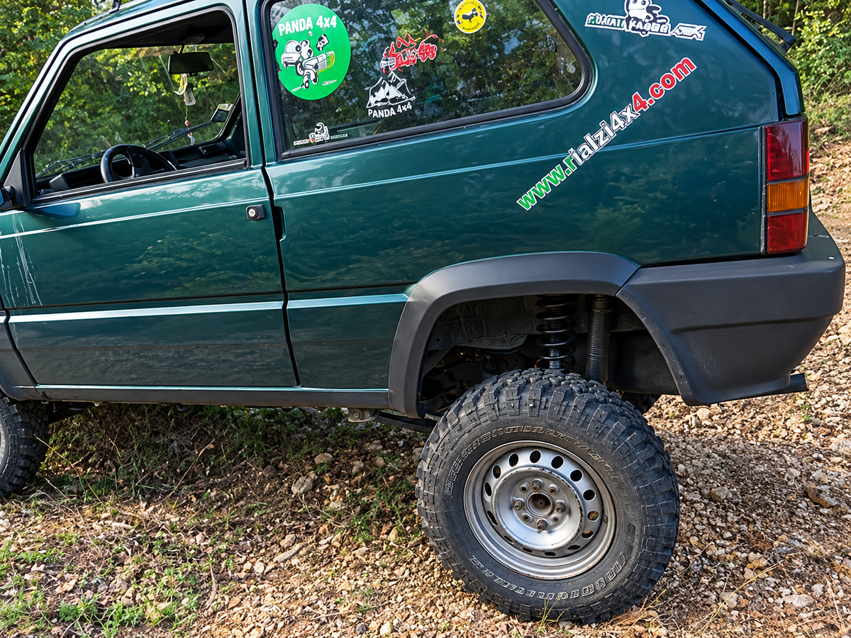 Complete 10 cm lift kit for Fiat Panda 2WD first series from 1980 to 2003