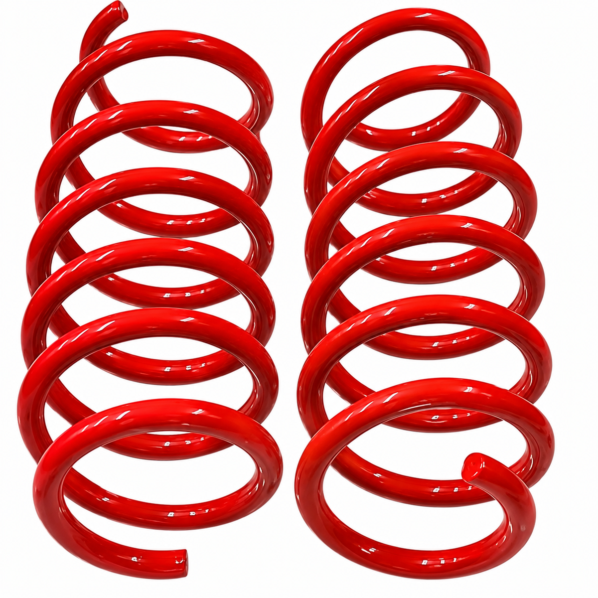 Reinforced front springs for Panda 2WD, second series (2003-2013), raised by 3 cm