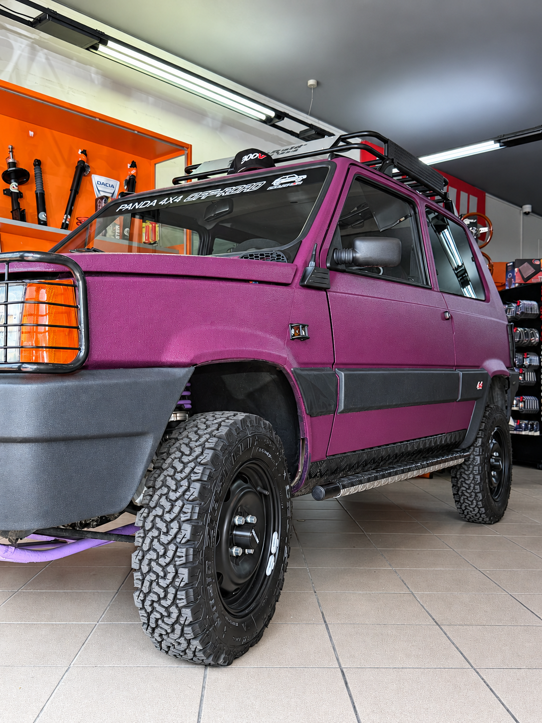 Complete R-24 adjustable kit for Panda 4x4 first series from 1980 to 2003