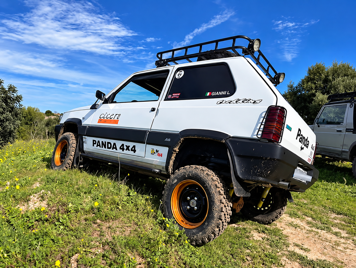 Kit completo de 3.5 cm para Panda 4x4 primera serie de 1980 a 2003 / DOBLE GROSOR