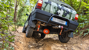 Kit complet de charge +4 cm Panda 4x4/2WD première série / À RESSORTS