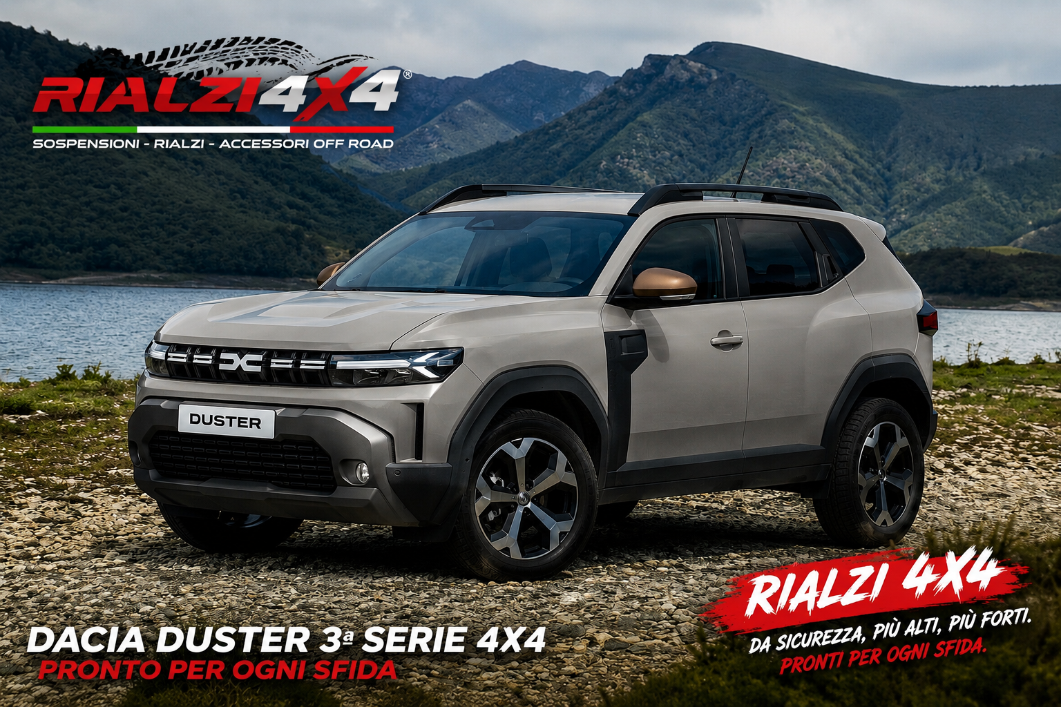 Dacia Duster 3a serie 4x4 - Rialzi 4x4