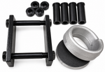 Kit a spessori a staffe panda 4x4 prima serie dal 1980 a 2003 altezza 4,4 cm
