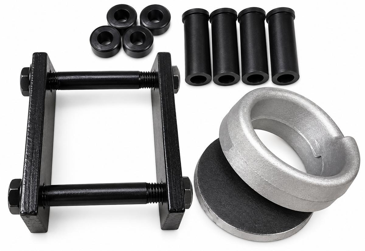 Kit a spessori a staffe panda 4x4 prima serie dal 1980 a 2003 altezza 4,4 cm