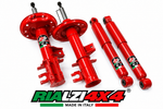 Kit completo ammortizzatori rialzati 3.5 cm panda 4x4/cross da 2013