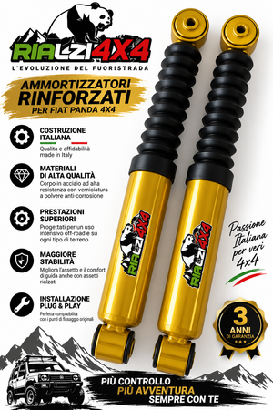 Kit 6 cm panda 4x4 312 Potenza