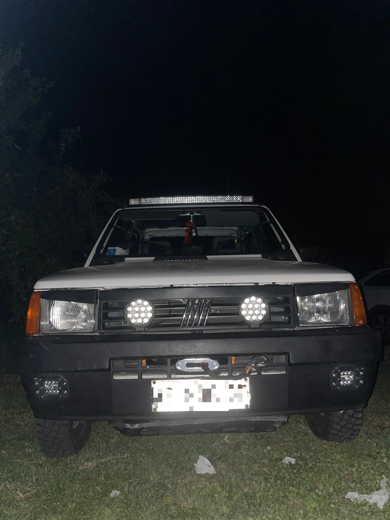 Cabrestante Panda 4x4 4.500lb=2041kg (cable de tela)