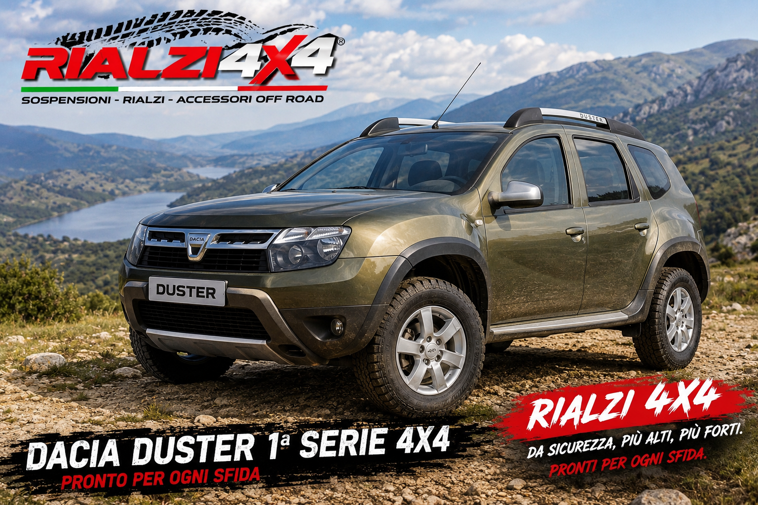 Dacia Duster 1ª serie 4x4 - Rialzi 4x4