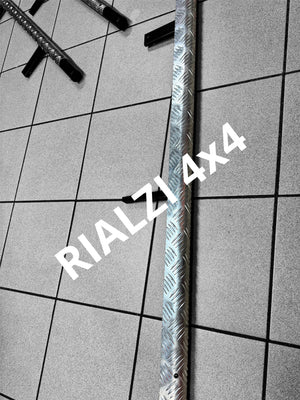 Protezione laterale rifinita in alluminio panda 4x4