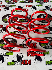 Kit molle posteriori rialzo 2 cm panda 4x4 impianto a GPL seconda serie da 2003 a 2013