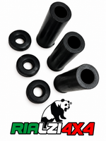 Kit de silentblocs de supports de lames de ressort Fiat Panda 4x4 de 1980 à 2003
