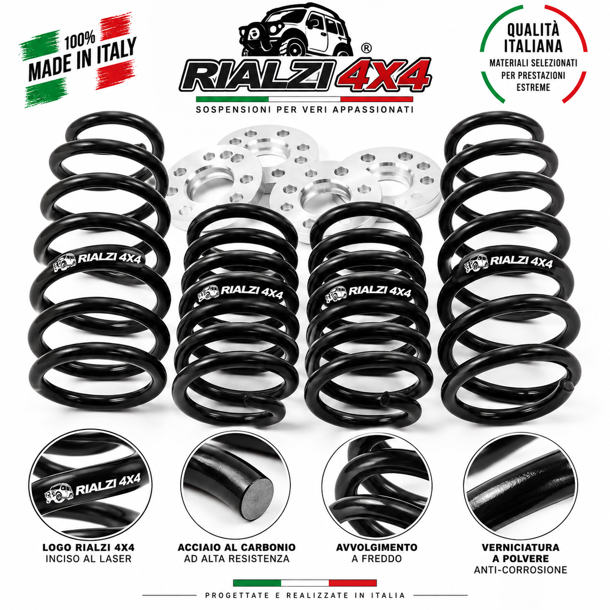 Kit 6 cm panda 4x4 312 Potenza