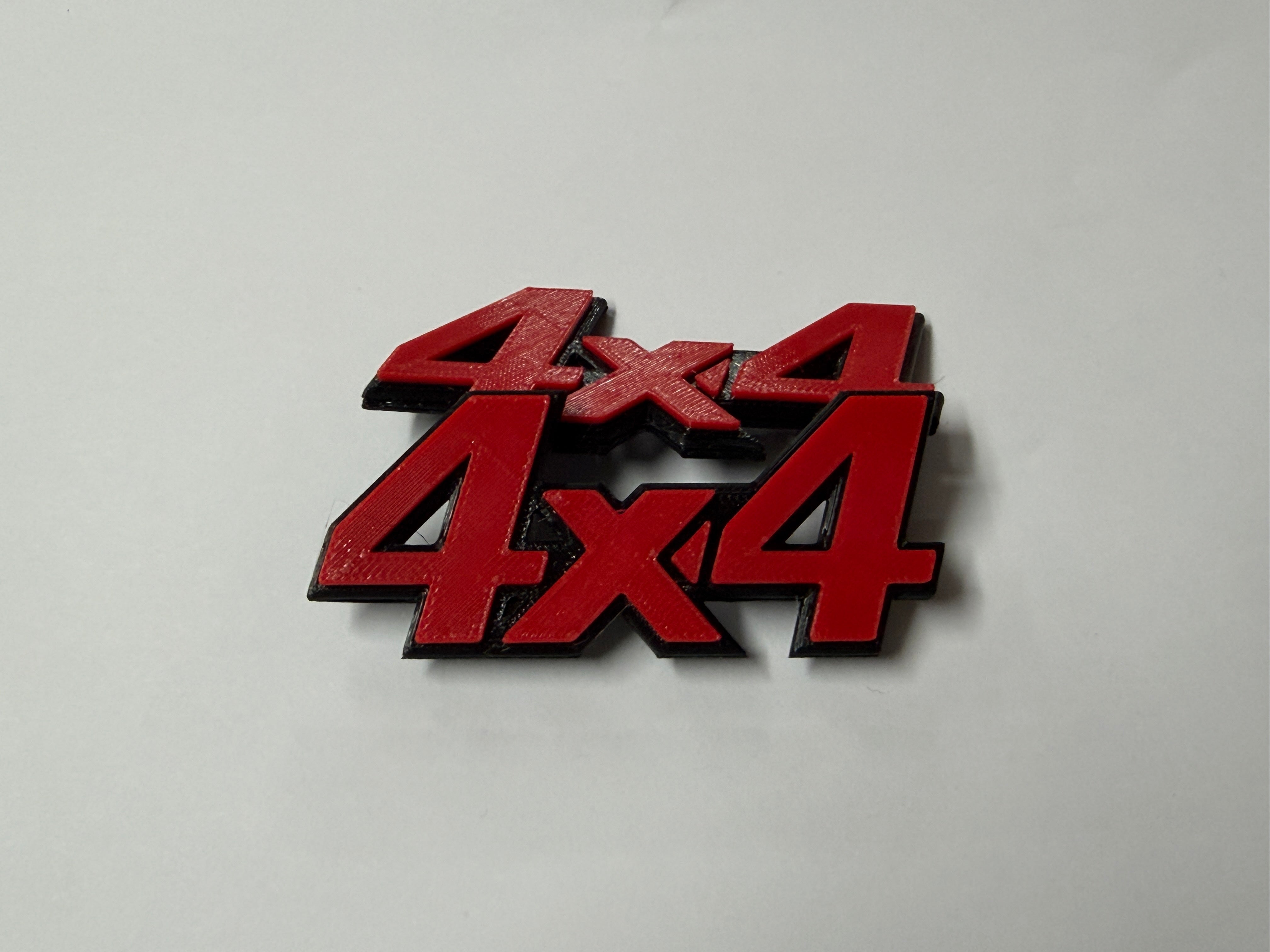 Scritta 4x4