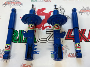 Amortiguadores traseros reforzados Panda 2wd segunda serie de 2003 a 2013
