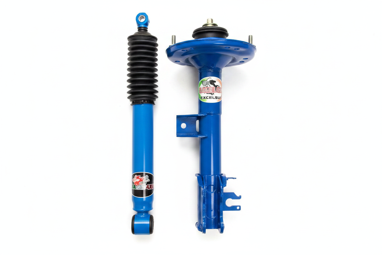 Kit completo Z-1 ammortizzatori rialzati +3 cm specifico panda 4x4 ultima serie