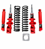 Complete 6 cm lift kit for 2WD first generation Fiat Panda from 1980 to 2003 / SPRING VERSION