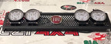 Maschera fendinebbia panda logo FIAT 4 fari rotondi