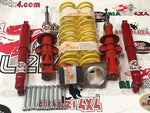 Kit completo da 4 cm panda 4x4 prima serie da 1980 a 2003 / A MOLLA+FLANGIA