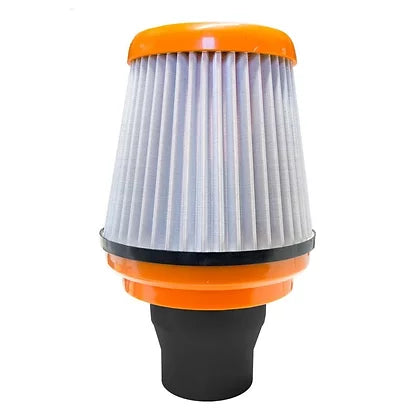 Filtro bicónico de malla metálica