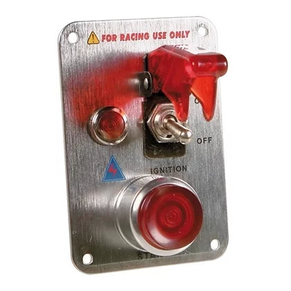 Panel de encendido Racing - 12V de aluminio