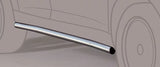 Protección bajos de puerta inoxidable Suzuki Jimny 98-05 Ø 63mm