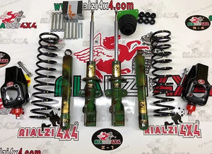 Kit CAMUFLAJE de 5 cm fiat panda 4x4 primera serie de 1980 a 2003
