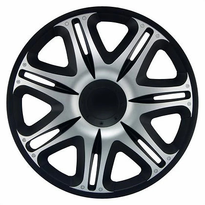 Copricerchi 16" Nascar Silver Black