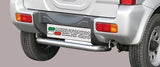 Protección trasera inoxidable Suzuki Jimny 06-12 Ø 63mm