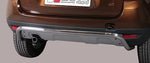Protezione posteriore inox Dacia Duster 2010 > Ø 50mm