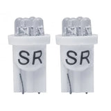 Kit 2 lampadine T10 a 4 led