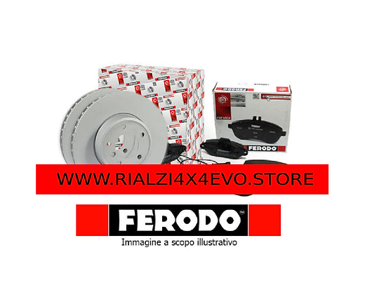 KIT FRENI ANTERIORI E POSTERIORI FIAT PANDA 2wd E 4X4 DAL 1986 CON REGISTRO