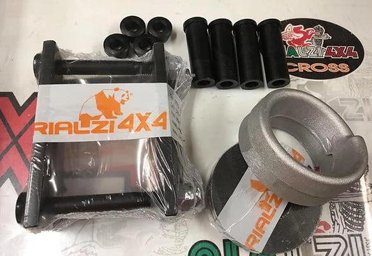 Kit a spessori a staffe panda 4x4 prima serie dal 1980 a 2003 altezza 4,4 cm