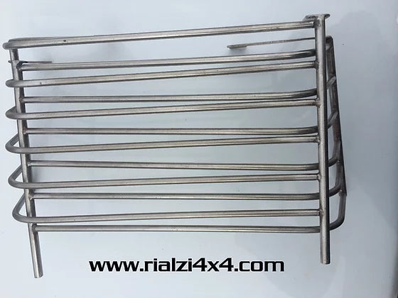 Protezioni fari anteriori inox per panda