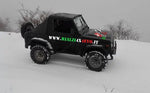Kit de 2 estribos para ballestas JIMNY-SAMURAI SJ410-413 1981-1988
