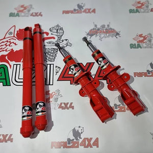 Kit completo de carga de 4 cm para sistemas de metano/glp Panda 4x4 primera serie