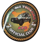Adesivo club A.S.D panda