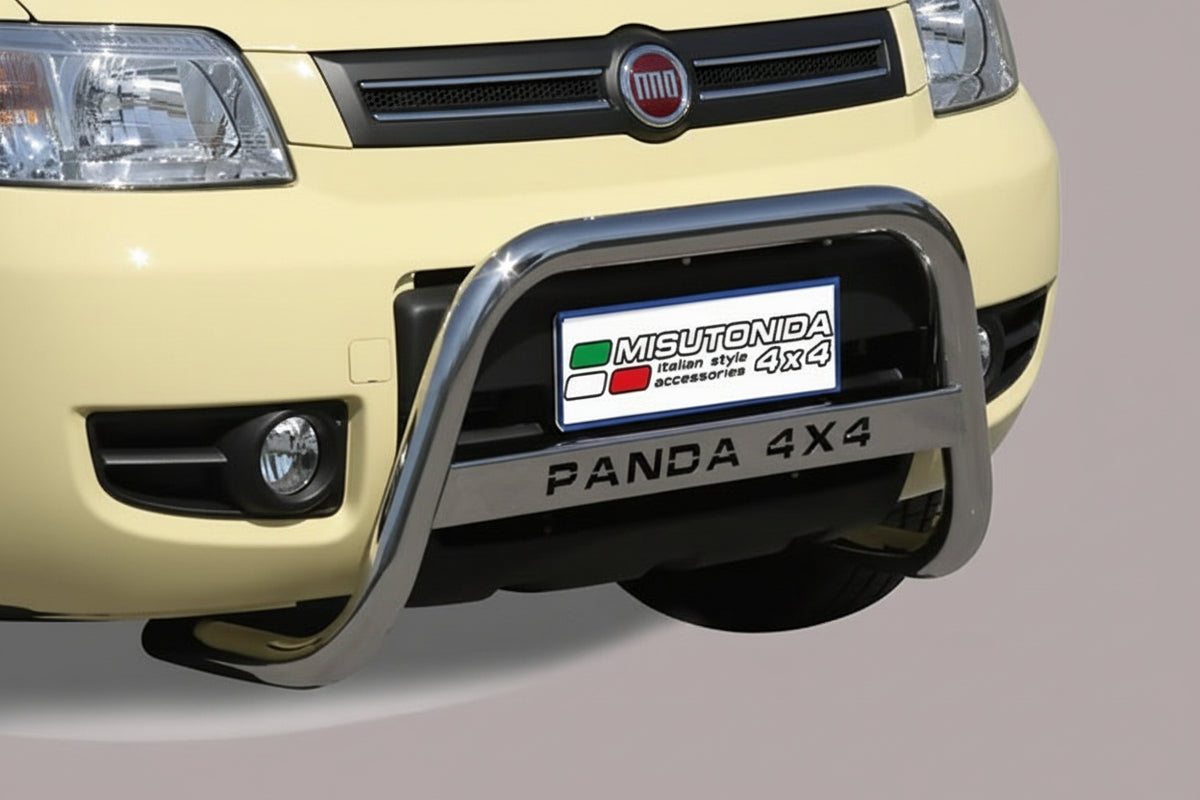 Bull bar inox panda 4x4 seconda serie Ø 50mm