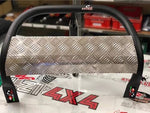 Bull bar mini anteriore + protezione in alluminio panda 4x4